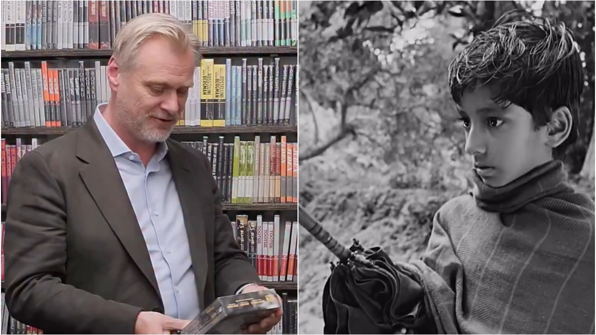 Christopher Nolan praises Satyajit Ray, calls Pather Panchali an “incredible” film
