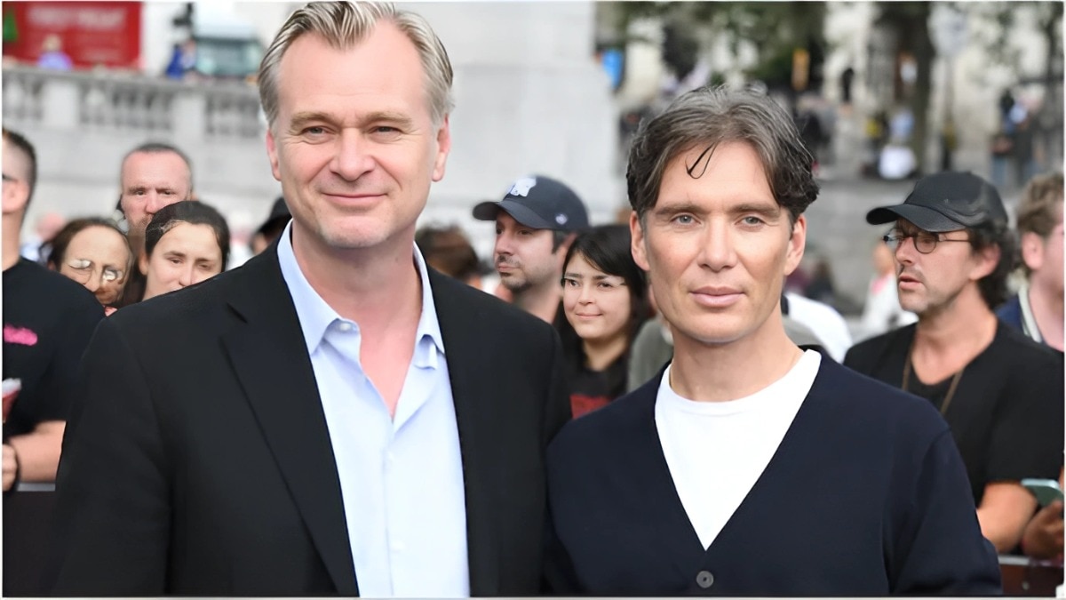 Cillian Murphy (R) says he has no regrets about missing The Odyssey.