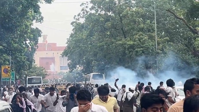 CJP protest in Delhi.