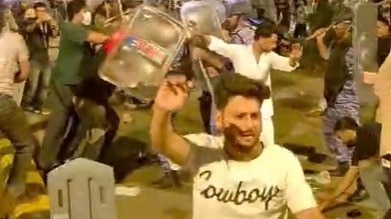 Police and protesters injured as CJP march turns violent in Delhi; dozens detained