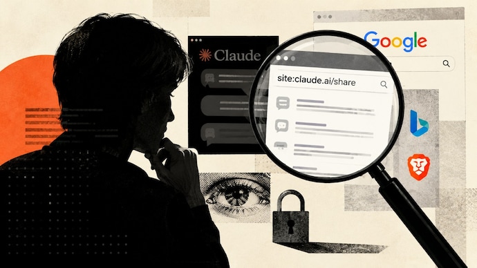 Claude AI chats on Google Search