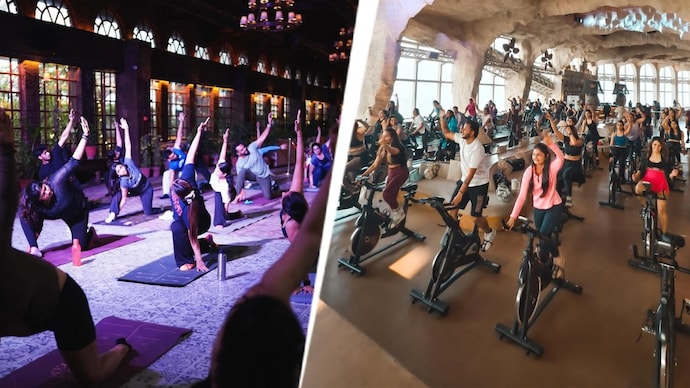 clubs and malls for workout