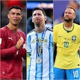 Cristiano Ronaldo, Lionel Messi, Neymar Cristiano Ronaldo, Lionel Messi, Neymar
