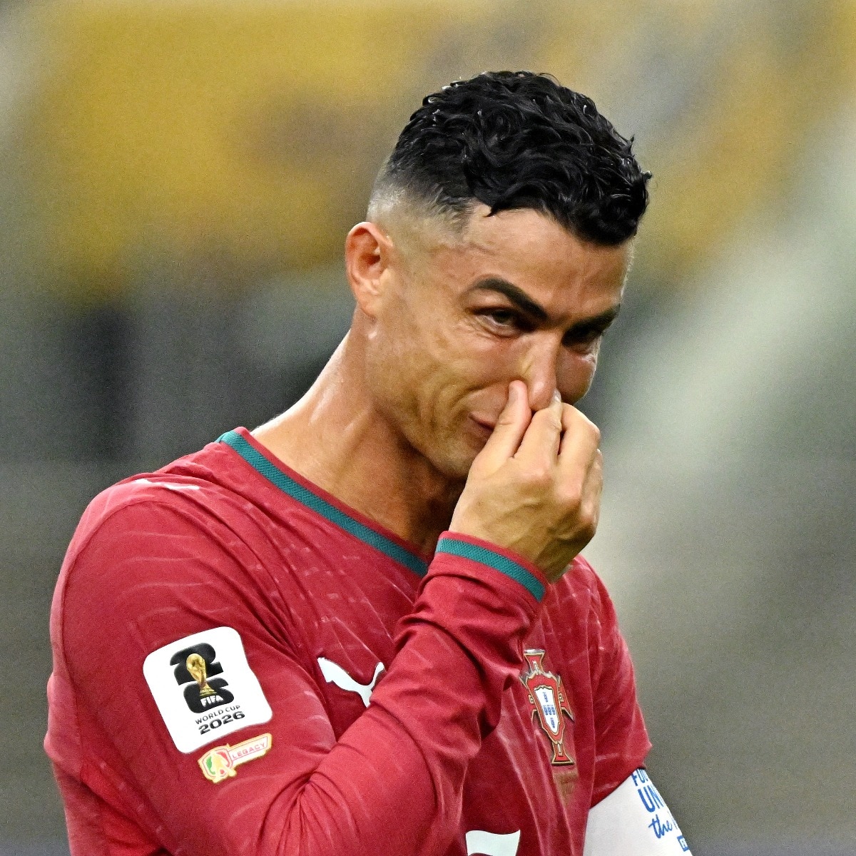 Ronaldo holds back tears as his last World Cup ends in heartbreak: Video