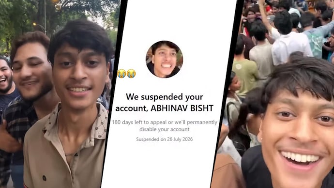 Delhi-based content creator Abhinav Bisht's Instagram account has been suspended. (Photo: Instagram)