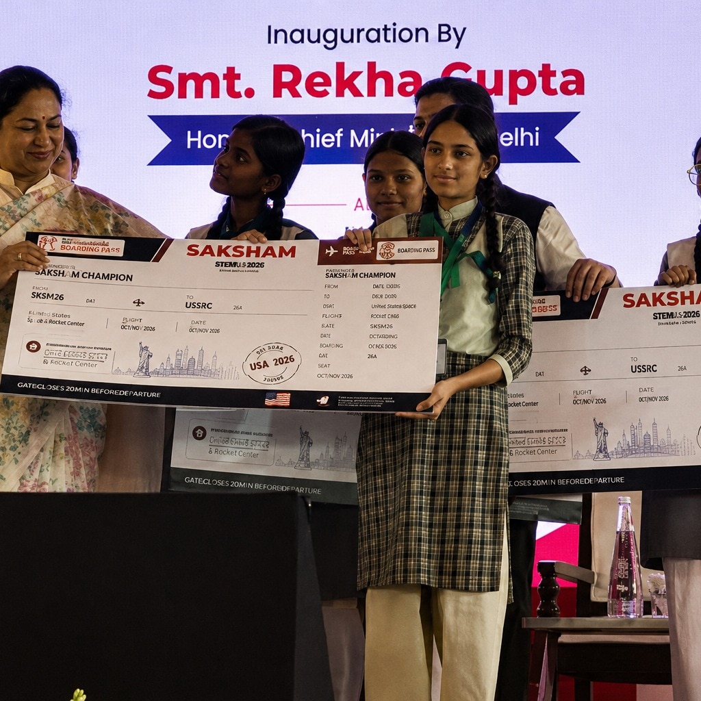 5 Delhi government school girls selected for prestigious US space science workshop
