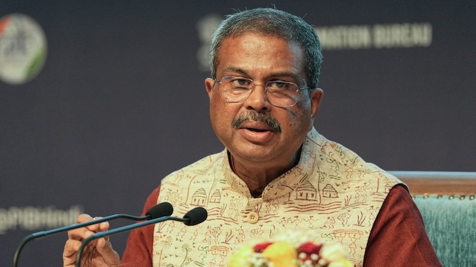 Dharmendra Pradhan said his resignation was about protecting students and preventing "anti-national forces" from exploiting the protests. (PTI photo/ file)