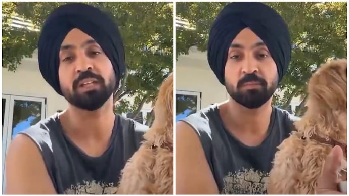 Diljit Dosanjh reacts to fan's query on CJP protest. Diljit Dosanjh reacts to fan's query on CJP protest.