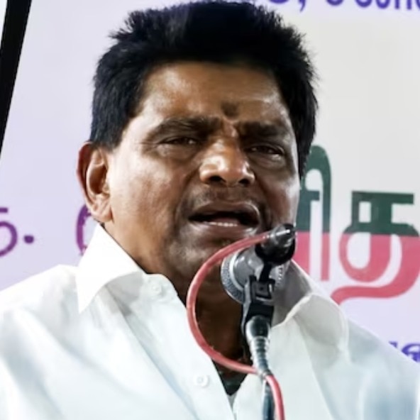 DMK MLA Radhakrishnan arrested over defamatory remarks against CM Vijay