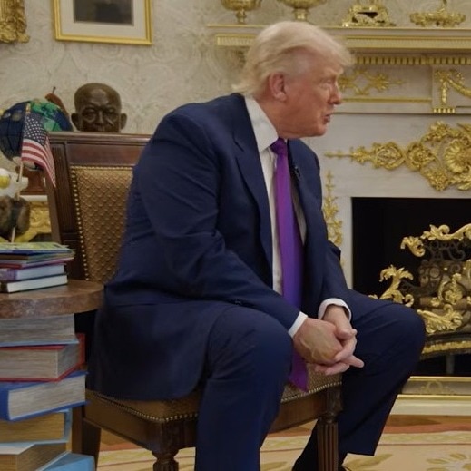 I usually read stories about myself: Trump on Usha Vance's podcast for children