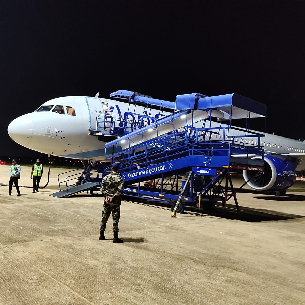 Don't go, bomb hai: Hoax note found on IndiGo flight at Bengaluru airport