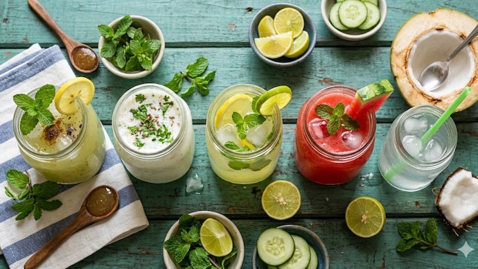A round-up of five refreshing mocktails highlights easy alcohol-free drinks for warm days Drinks to stay cool in the heat