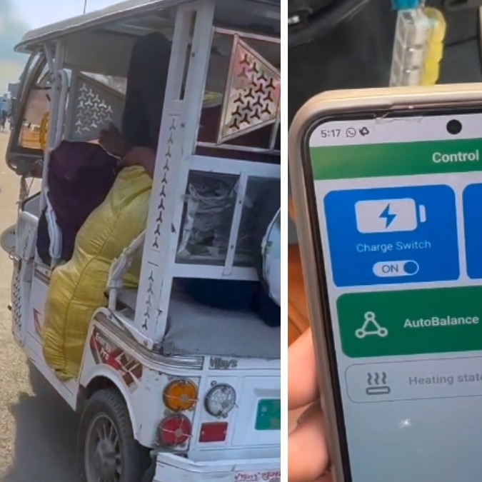 Men hack e-rickshaws with Bluetooth-based app, then charge drivers to fix them