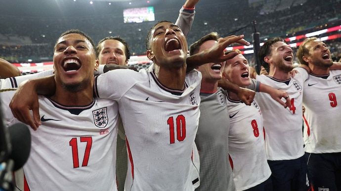 England beat Mexico 3-2 to progress through to the quarterfinals. (Image: Reuters) England beat Mexico
