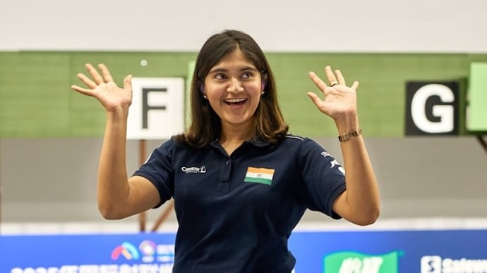 Esha Singh, ISSF World Cup, Hangzhou