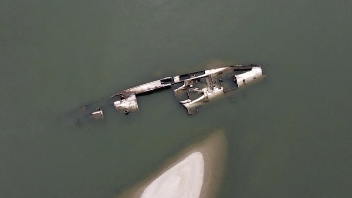 Europe's relentless heatwave reveals Nazi-era warships as rivers recede