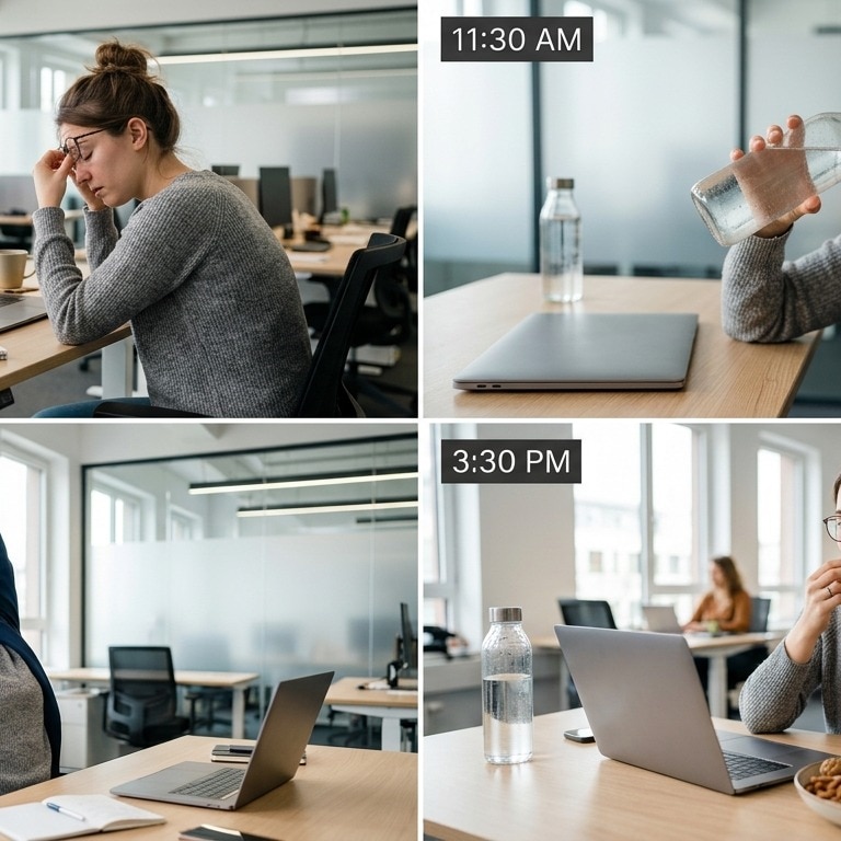 Feeling drowsy at work? Try these quick energy-boosting tips
