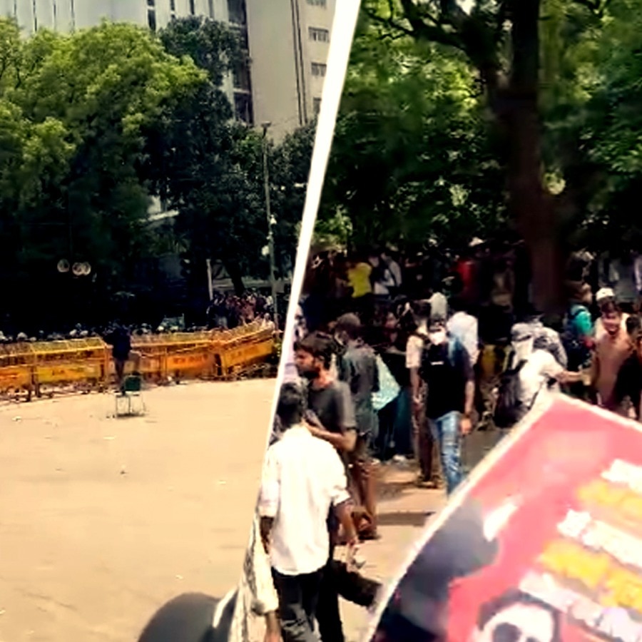 Top Delhi cop among 5 police personnel injured as protesters throw stones