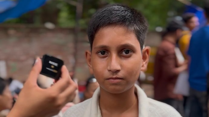 Amid thousands of protesters at Delhi's CJP demonstration, a 13-year-old boy from Rajasthan caught attention. He travelled overnight by train with his aunt