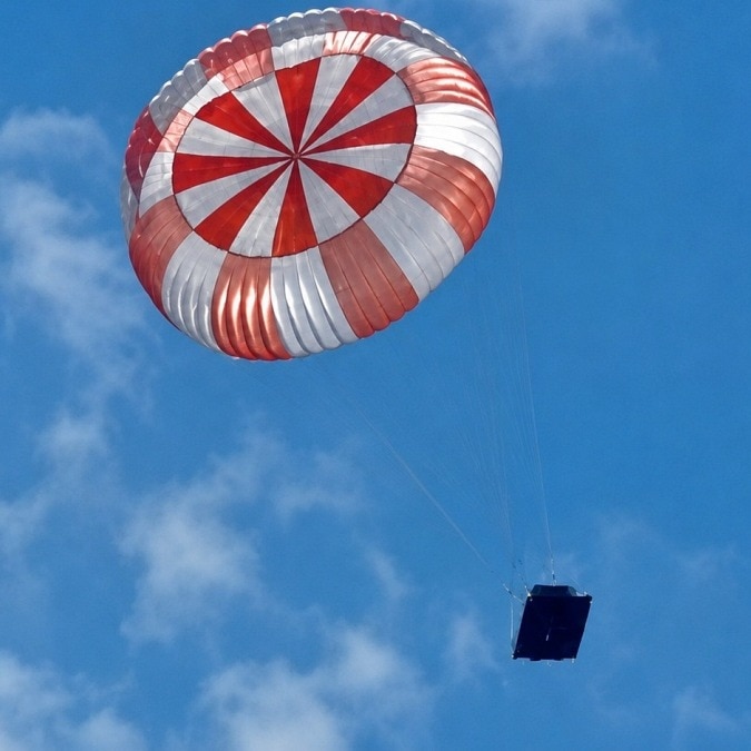 Isro tests parachutes responsible for slowing capsule falling from space