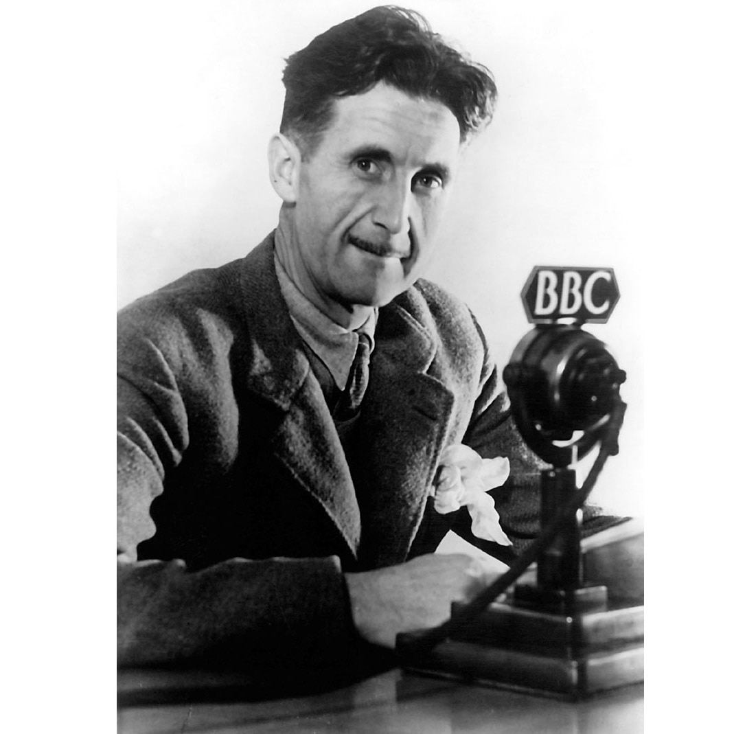 Quote of the day by George Orwell: If you want a picture of the future, imagine a boot...