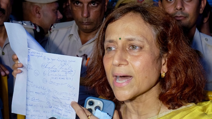 Gitanjali Angmo, the wife of climate activist Sonam Wangchuk