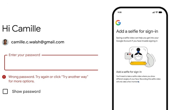 Google adds selfie video sign-in for locked-out account users worldwide