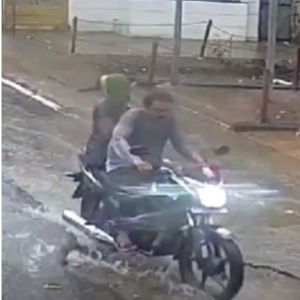 Gujarat couple riding bike without helmets crash into pothole, caught on camera