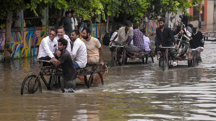 Gujarat monsoon: Extreme rain hits triple centuries 3-days-in-a-row