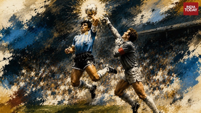 Hand of God Diego Maradona