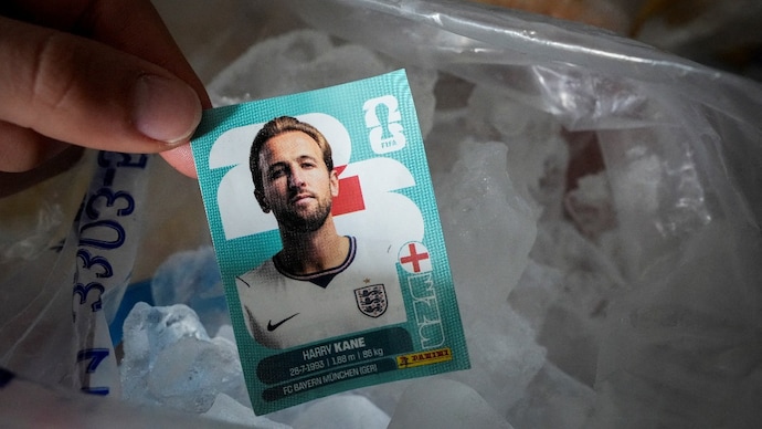 Harry Kane in ice