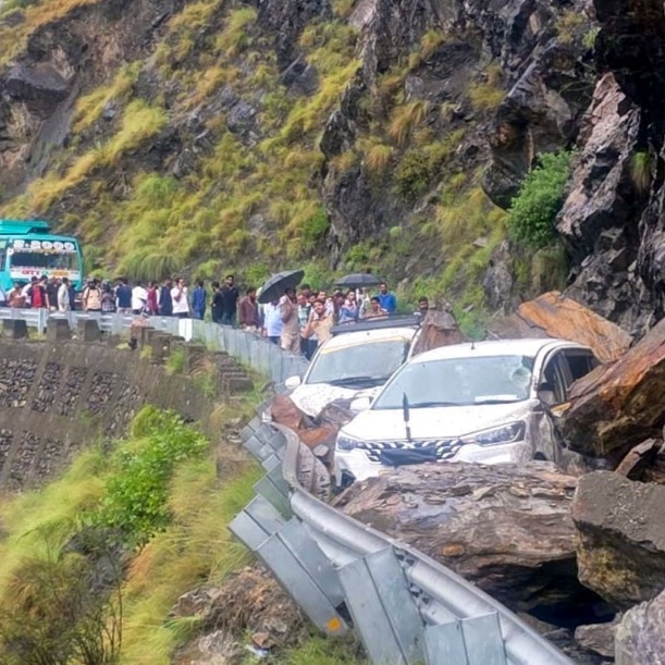 Heavy Rain Flooda in Jammu-Kashmir.