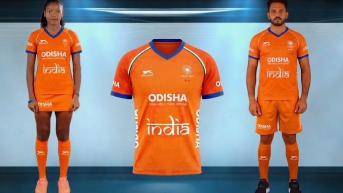 Hockey India hits back at Viren Rasquinha after saffron jersey backlash. (Screenshot)
