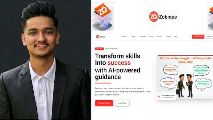 How a BTech student turned friends' career questions into the AI startup Zobique
