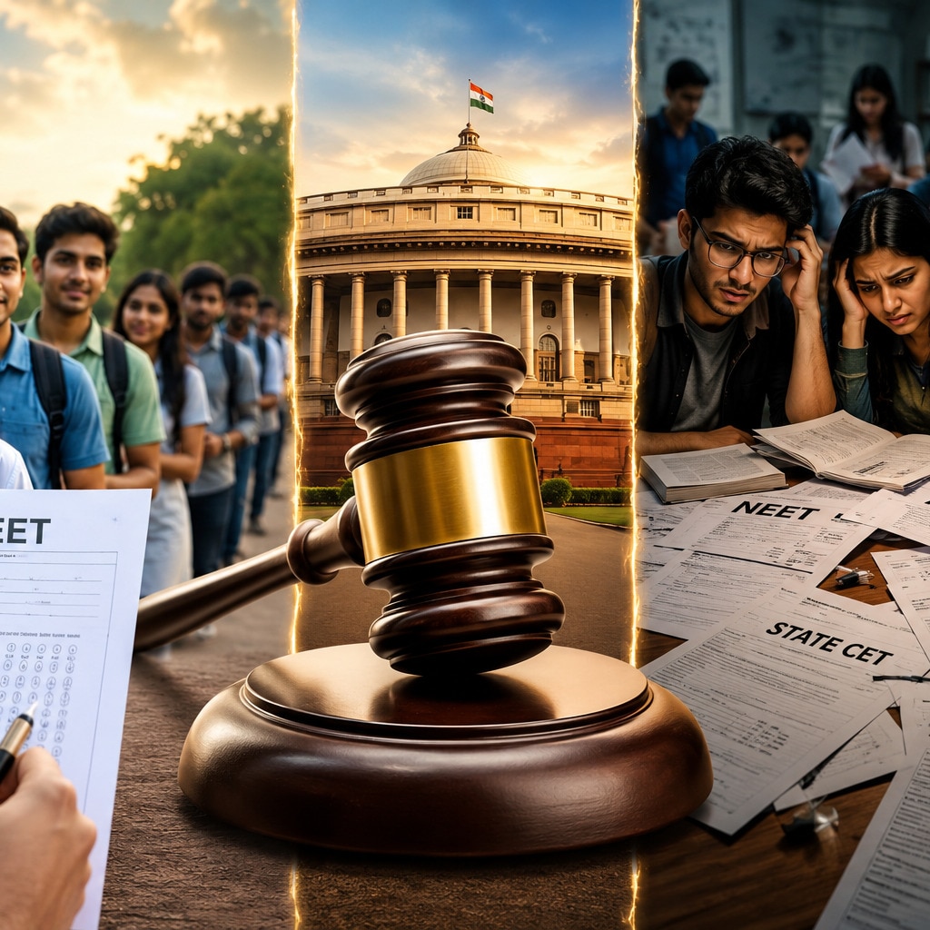 How many entrance exams will it take to become a doctor in India? Debate over NEET