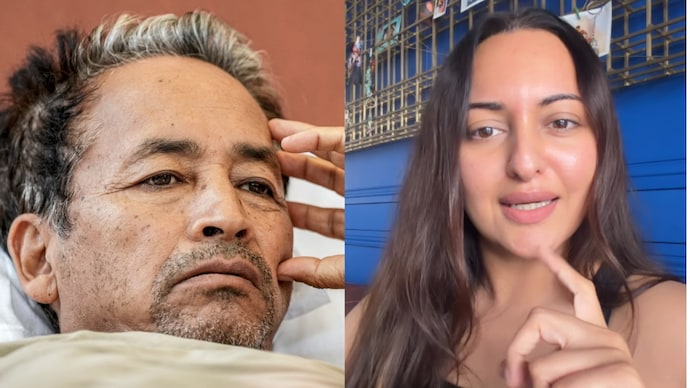 Sonam Wangchuk (L) has been on a hunger strike for 19 days (Photo: PTI, Video screenshot) I can't remain silent: Sonakshi Sinha joins voices backing Sonam Wangchuk