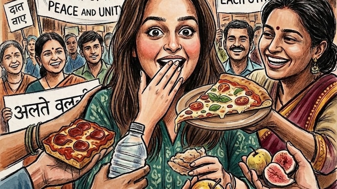 I went to cover a protest. I left wondering why it felt like a festival (AI generated image)