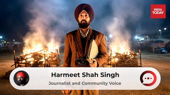 In the movie Satluj, Diljit Dosanjh portrays the character of human rights activist Jaswant Singh Khalra. (Image: Screengrab) In the movie Satluj, Diljit Dosanjh portrays the character of human rights activist Jaswant Singh Khalra. (Image: Screen Grab/Satluj)