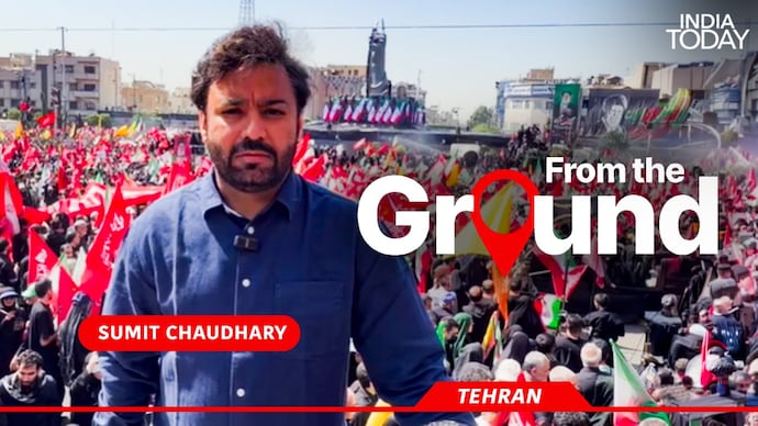 India Today's exclusive ground report from Khamenei's funeral procession in Tehran.