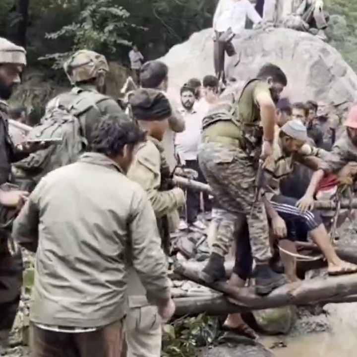 Army repairs washed-out bridge, reaches cut-off village with medical aid in Poonch