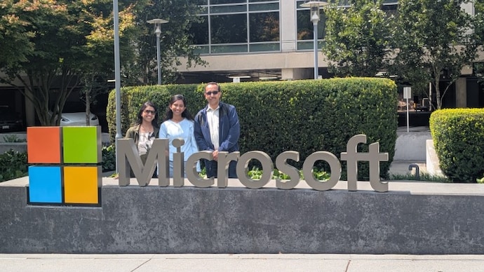 Indian techie Prachiti Parkar said a rejection from Microsoft India pushed her to pursue a master's in the US. Today, she works as a Software Engineer II at Microsoft and recently shared the emotional journey on X. (Image courtesy: @PrachitiParkar/X)