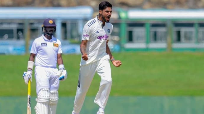 India's star pacer Gurnoor Brar in this frame. (X)