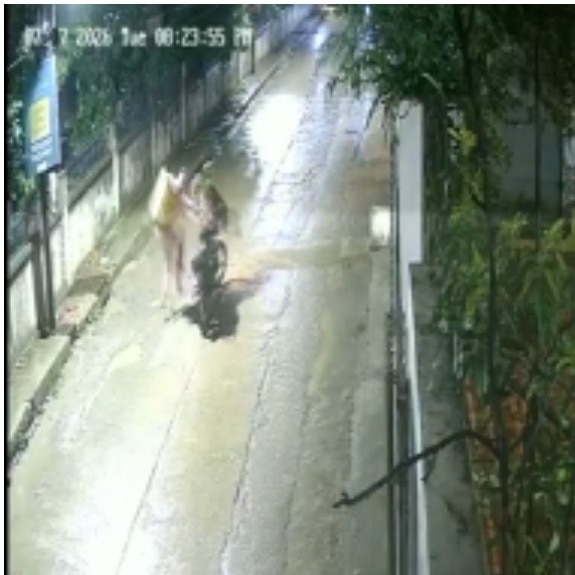 Indore delivery rider jumps to safety as leopard pounces on him in chilling video