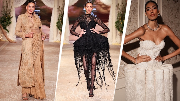Isha Jajodia's fourth consecutive showcase at India Couture Week Isha Jajodia's fourth consecutive showcase at India Couture Week