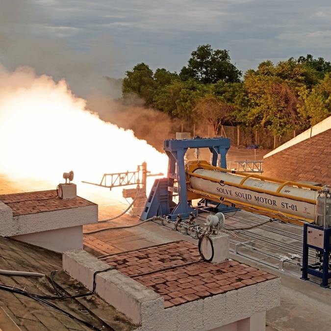 Isro tests experimental Solve rocket motor to advance Gaganyaan mission