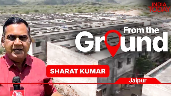 A Rs 300 crore housing project built for Jaipur's urban poor has been left abandoned for over a decade. Jaipur
