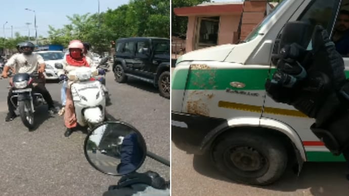Jaipur man clears traffic at red light to help ambulance reach hospital