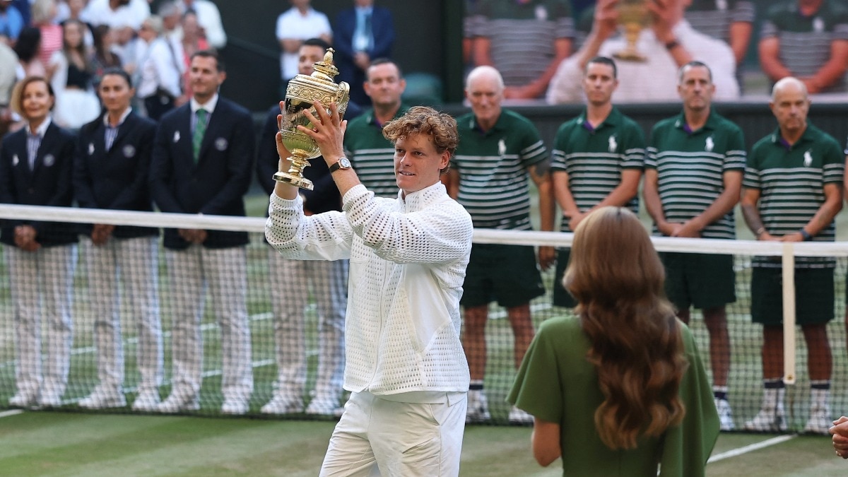Wimbledon: Ice-cool Jannik Sinner fights off feisty Alexander Zverev to retain crown