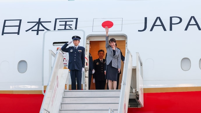 Japan PM arrives in India for her three-day visit