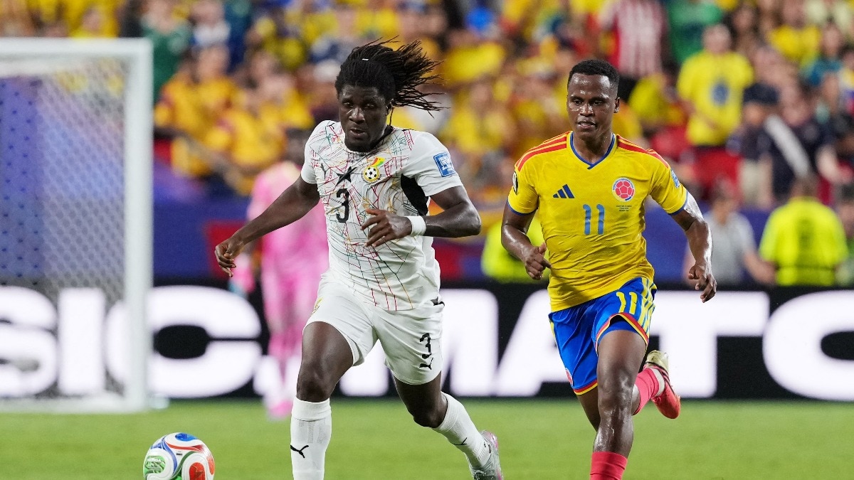 Colombia beat Ghana 1-0 to set up Switzerland showdown